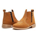 BOTA TEXANA INFANTIL ZÍPER LATERAL MILHO 050
