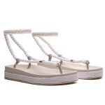 PAPETE DE CORDA AMARRAÇÃO FEMININA GABANA OFF WHITE