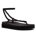 PAPETE DE CORDA AMARRAÇÃO FEMININA GABANA PRETO