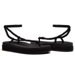 PAPETE DE CORDA AMARRAÇÃO FEMININA GABANA PRETO