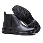 Botina Masculina Casual Ref. 1401 Preto – Estilo Clássico e Conforto Garantido