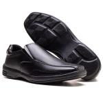 Sapato Social Casual Preto 502