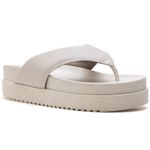 Chinelo De Dedo Flat Form Maisa Off White P002