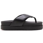 Chinelo De Dedo FlatForm Preta Maisa P002