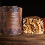 Panetone de Chocolate Recheado de Dulce de Leche 800g