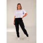  Calça Cargo Feminina Dulk Preta