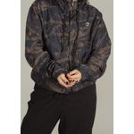Jaqueta Corta Vento Feminina Classic Camuflado Ground Dulk