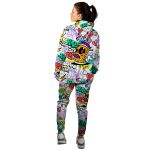 Conjunto Moletom Rap Feminino Dulk