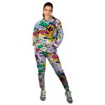 Conjunto Moletom Rap Feminino Dulk