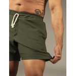 Short Linho Masculino Verde