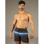Short Masculino Estampado Listras 155 Dulk