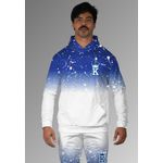 Conjunto Moletom Splash Azul Dulk