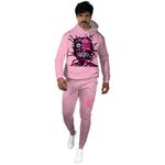Conjunto Moletom Zumbi Rosa Dulk