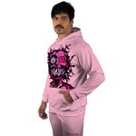 Conjunto Moletom Zumbi Rosa Dulk