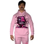 Conjunto Moletom Zumbi Rosa Dulk