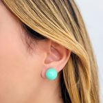 BRINCO BOLÃO VERDE ÁGUA