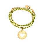 PULSEIRA CORDÃO VERDE CORAÇÃO