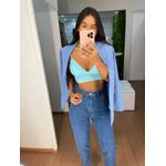 Blazer alfaiataria azul 