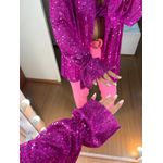 Kimono paetê pink