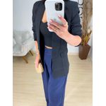 Blazer alfaiataria preta 