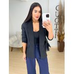 Blazer alfaiataria preta 