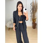 Blazer alfaiataria preta 