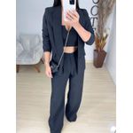 Blazer alfaiataria preta 