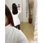 Vestido Jacquard branco