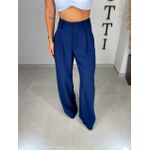 Calça alfaiataria azul marinho