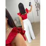 Cropped Antônia vermelho