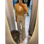 Calça alfaiataria Liza areia