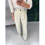 Calça alfaiataria gelo esverdeada 
