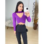 Tricot Jade roxo
