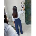 Calça alfaiataria Monalisa azul