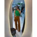 Calça alfaiataria Monalisa marrom