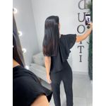 Blusa babado preta