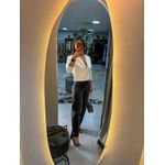 Blazer alfaiataria Maria branco