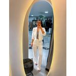 Blazer alfaiataria Maria branco