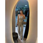 Conjunto alfaiataria Mica areia 