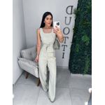 Conjunto alfaiataria Mica areia 
