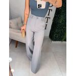 Calça alfaiataria Liza cinza