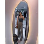 Calça alfaiataria Liza cinza