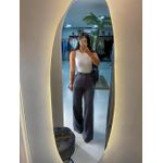 Calça alfaiataria Liza chumbo