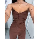 Conjunto alfaiataria Sophia marrom