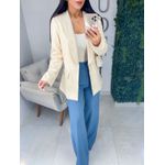 Calça alfaiataria azul