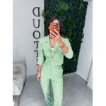 Blazer alfaiataria Maria verde