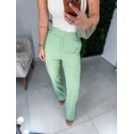 Calça alfaiataria Maria verde