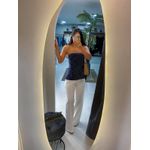 Calça alfaiataria Monalisa branca 