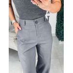 Calça alfaiataria íris cinza escuro