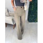 Calça alfaiataria cinza esverdeado